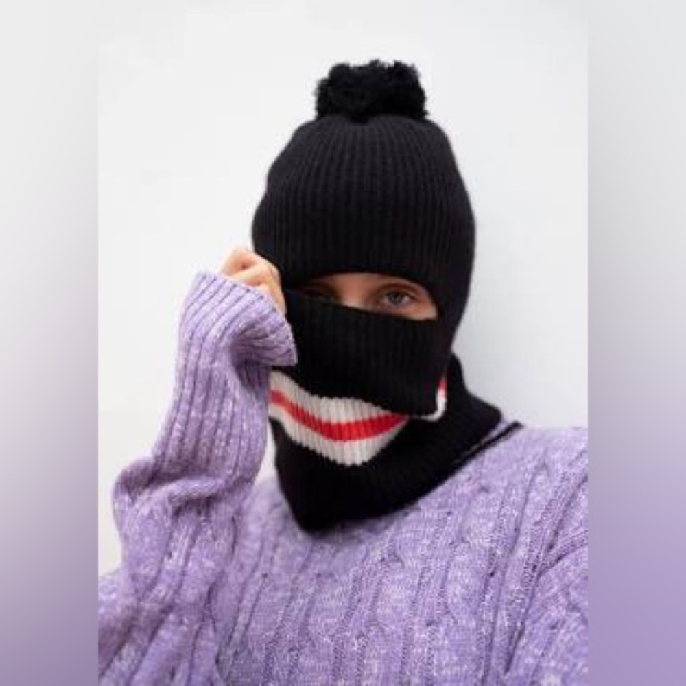 Cashmere In Love - Wira Balaclava in black